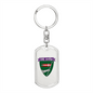 14th Mechanized Brigade (Ukraine) - Luxury Dog Tag Keychain