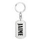 Jaime v01 - Luxury Dog Tag Keychain