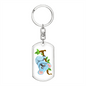 Koala 02 - Luxury Dog Tag Keychain