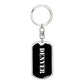 Denver v2 - Luxury Dog Tag Keychain