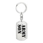 Army Son - Luxury Dog Tag Keychain