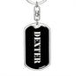 Dexter v3 - Luxury Dog Tag Keychain