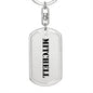 Mitchell - Luxury Dog Tag Keychain