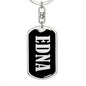 Edna v02 - Luxury Dog Tag Keychain