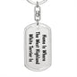 West Highland White Terrier's Home - Luxury Dog Tag Keychain