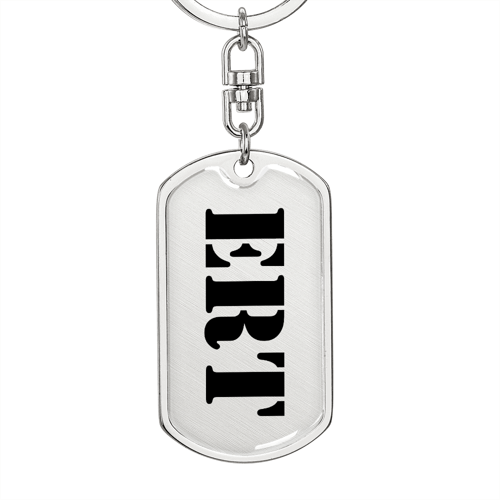 Ert - Luxury Dog Tag Keychain