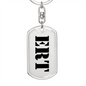 Ert - Luxury Dog Tag Keychain