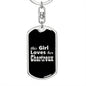 Chartreux v2 - Luxury Dog Tag Keychain