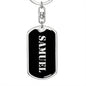 Samuel v3 - Luxury Dog Tag Keychain