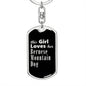 Bernese Mountain Dog v2 - Luxury Dog Tag Keychain
