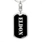 Eldon v3 - Luxury Dog Tag Keychain