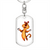 Tiger 01 - Luxury Dog Tag Keychain