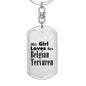 Belgian Tervuren - Luxury Dog Tag Keychain