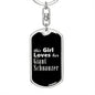 Giant Schnauzer v2 - Luxury Dog Tag Keychain