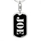 Joe v3 - Luxury Dog Tag Keychain
