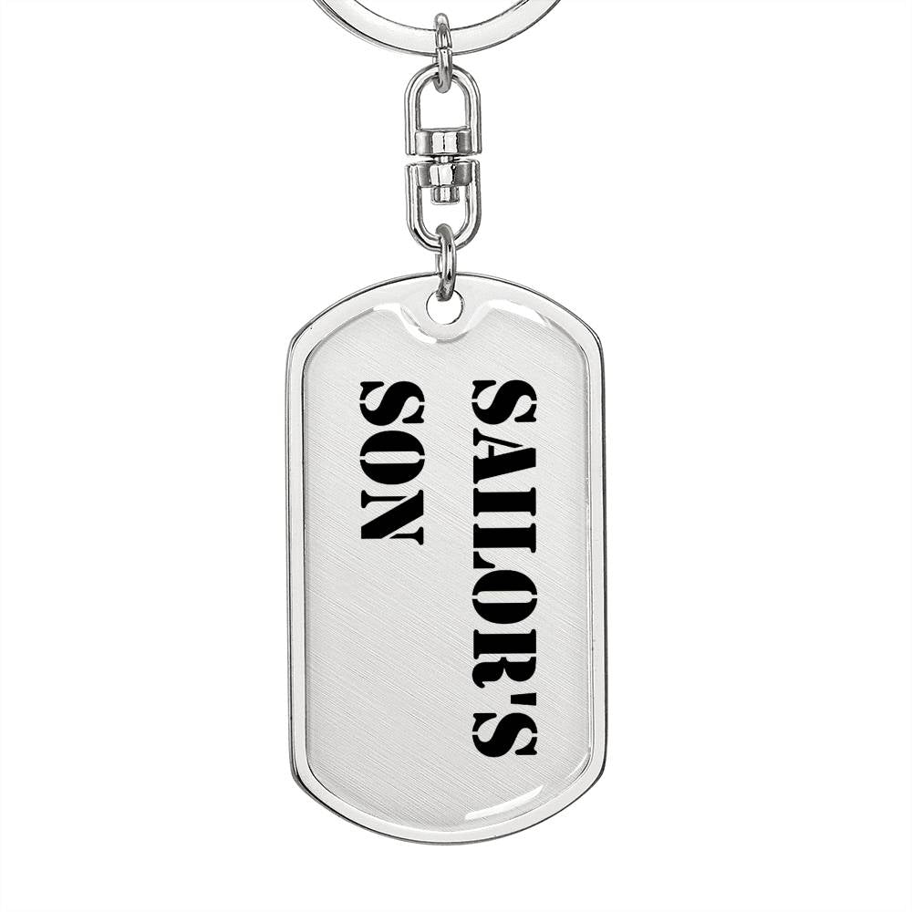 Sailor's Son - Luxury Dog Tag Keychain