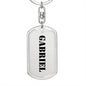 Gabriel - Luxury Dog Tag Keychain
