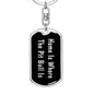 Pit Bull's Home v2 - Luxury Dog Tag Keychain