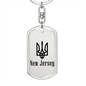 New Jersey - Luxury Dog Tag Keychain