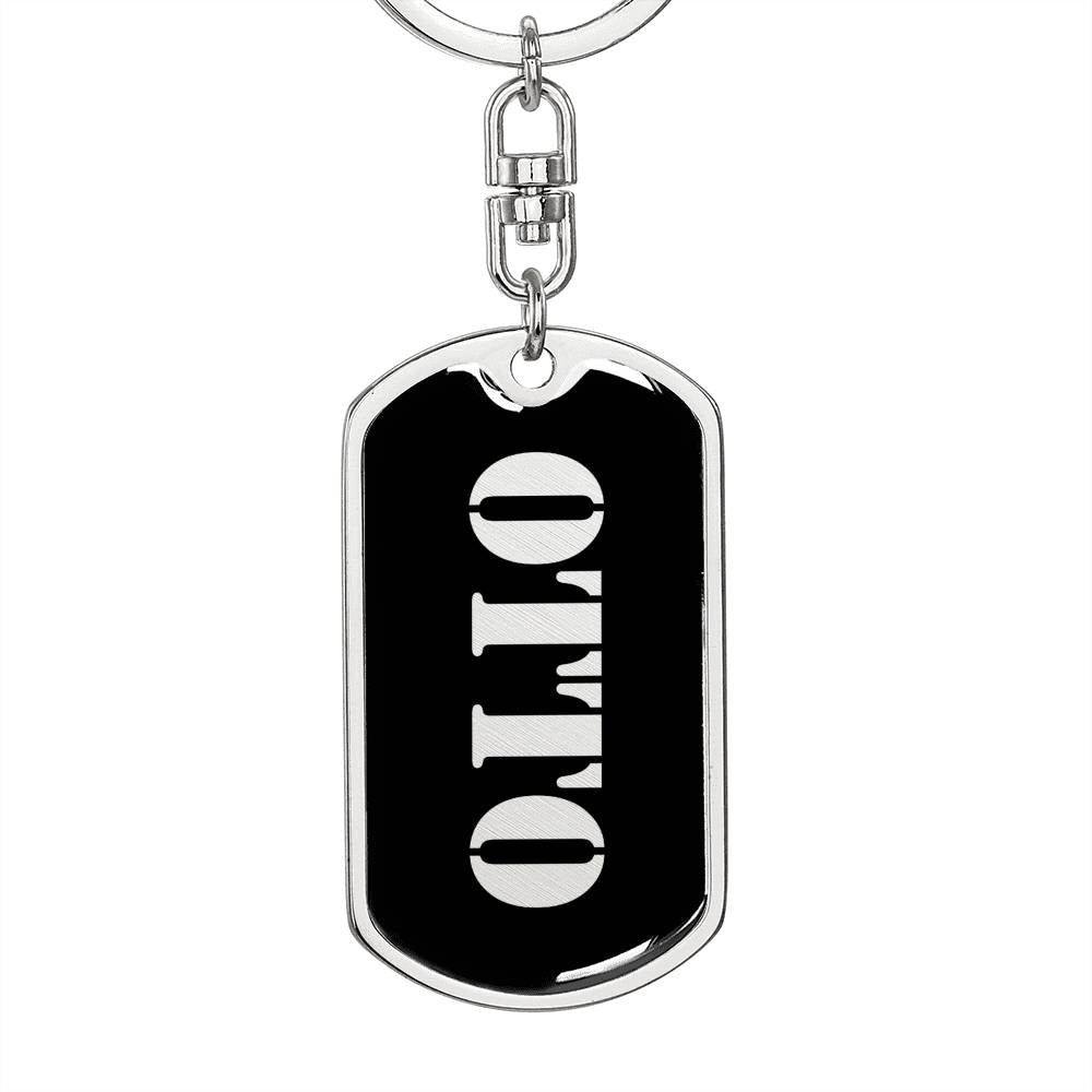 Otto v3 - Luxury Dog Tag Keychain