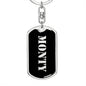 Monty v3 - Luxury Dog Tag Keychain
