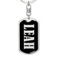 Leah v02 - Luxury Dog Tag Keychain