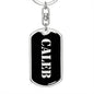Caleb v3 - Luxury Dog Tag Keychain
