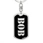 Bob v3 - Luxury Dog Tag Keychain