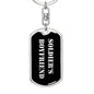 Soldier's Boyfriend v2 - Luxury Dog Tag Keychain