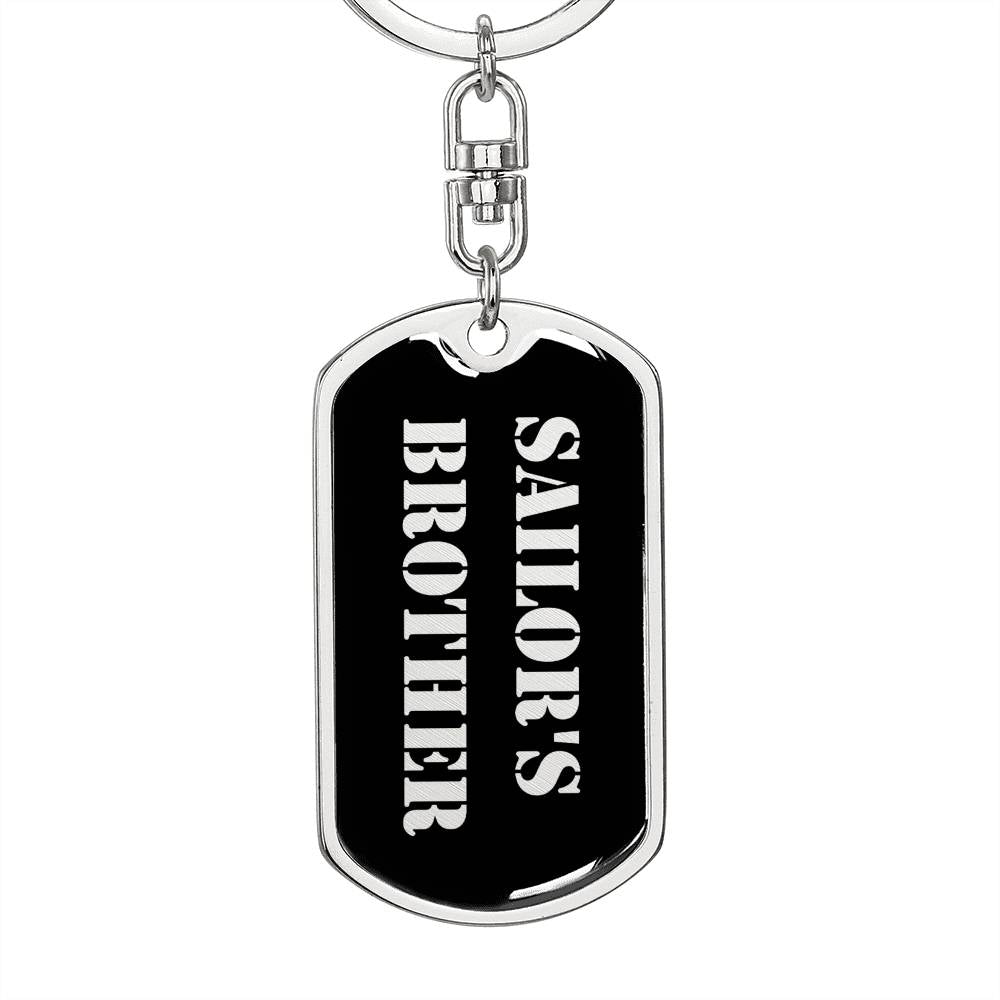 Sailor's Brother v2 - Luxury Dog Tag Keychain