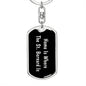 St. Bernard's Home v2 - Luxury Dog Tag Keychain