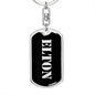 Elton v3 - Luxury Dog Tag Keychain