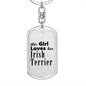 Irish Terrier - Luxury Dog Tag Keychain