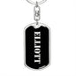 Elliott v3 - Luxury Dog Tag Keychain