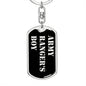 Army Ranger's Boy v2 - Luxury Dog Tag Keychain