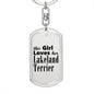 Lakeland Terrier - Luxury Dog Tag Keychain