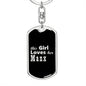 Manx v2 - Luxury Dog Tag Keychain