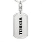 Wendell - Luxury Dog Tag Keychain