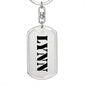 Lynn - Luxury Dog Tag Keychain
