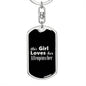 Affenpinscher v2 - Luxury Dog Tag Keychain