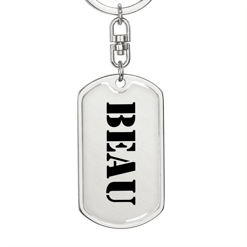 Beau - Luxury Dog Tag Keychain