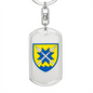 56th Motorized Infantry Brigade (Ukraine) - Luxury Dog Tag Keychain