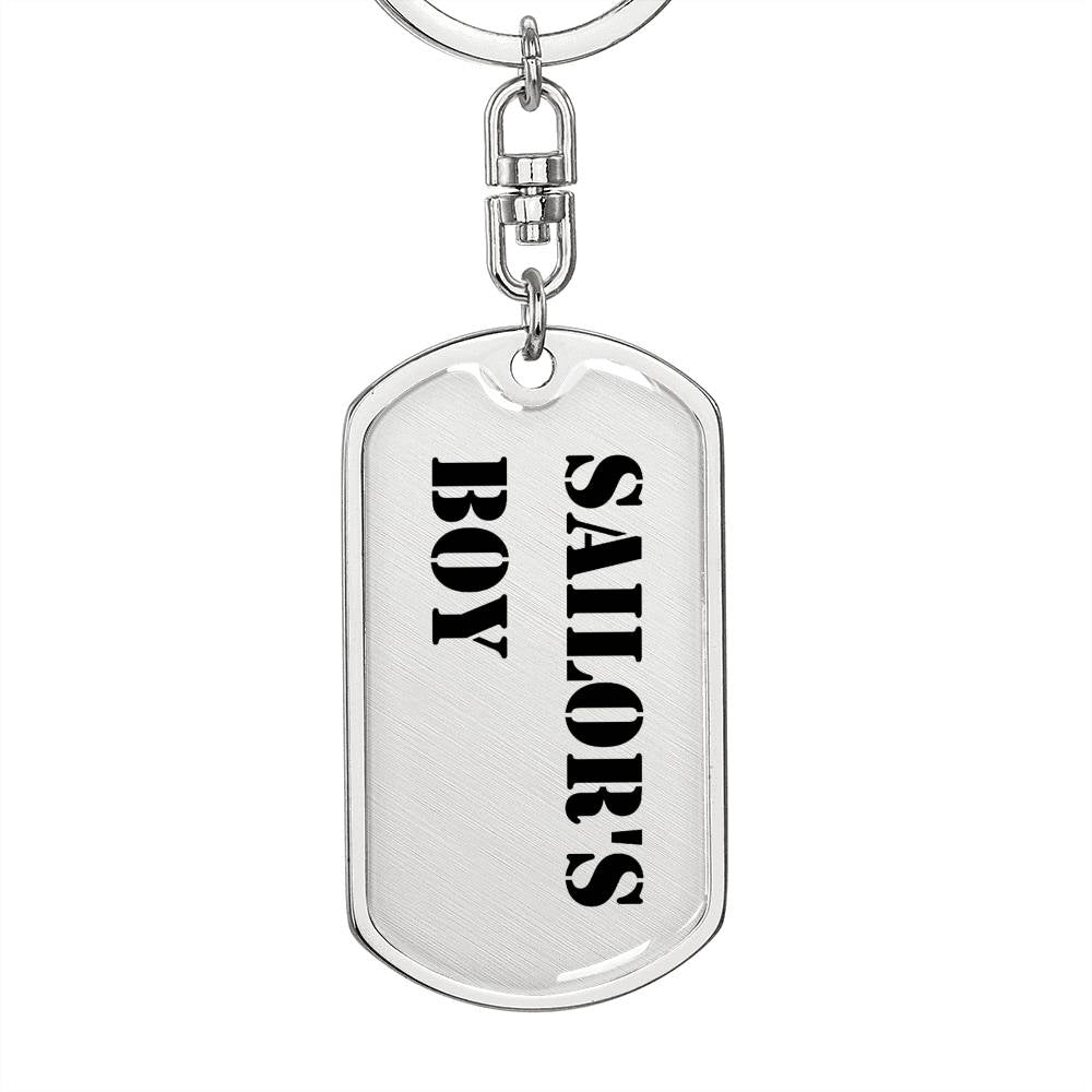 Sailor's Boy - Luxury Dog Tag Keychain