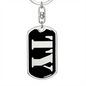 Ty v2 - Luxury Dog Tag Keychain