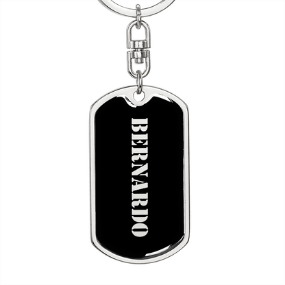 Bernardo v2 - Luxury Dog Tag Keychain