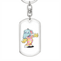 Elephant - Luxury Dog Tag Keychain