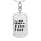 Afghan Hound - Luxury Dog Tag Keychain
