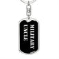 Military Uncle v2 - Luxury Dog Tag Keychain