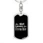 Frenchie v2 - Luxury Dog Tag Keychain