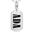 Ada v01 - Luxury Dog Tag Keychain